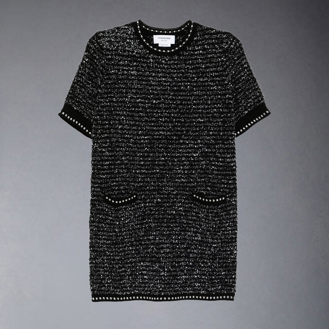 Women's Floral-Texture Knit Dress | Thom Browne