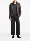 Courrèges 2-pocket leather jacket