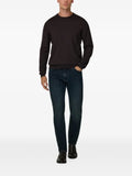 Boggi Milano crew neck in extrafine merino wool