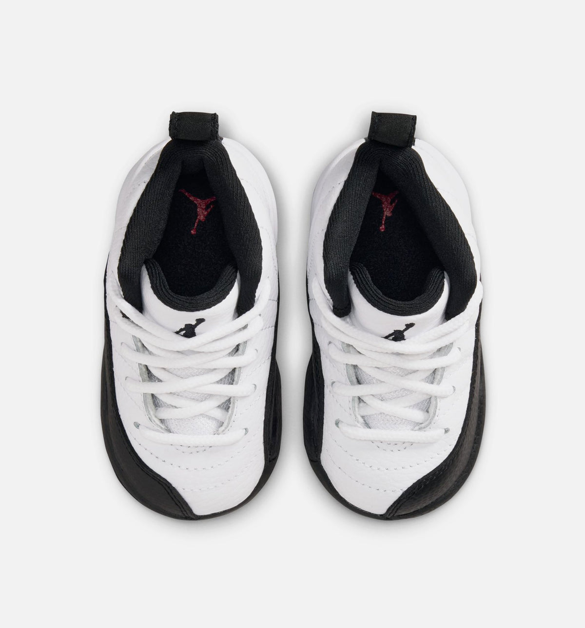 Air Jordan 12 Retro Taxi Infant & Toddler Lifestyle Shoes - White/Black/Taxi Yellow