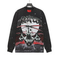 Godspeed Washed Black Rock Graphic Long-Sleeve T-Shirt